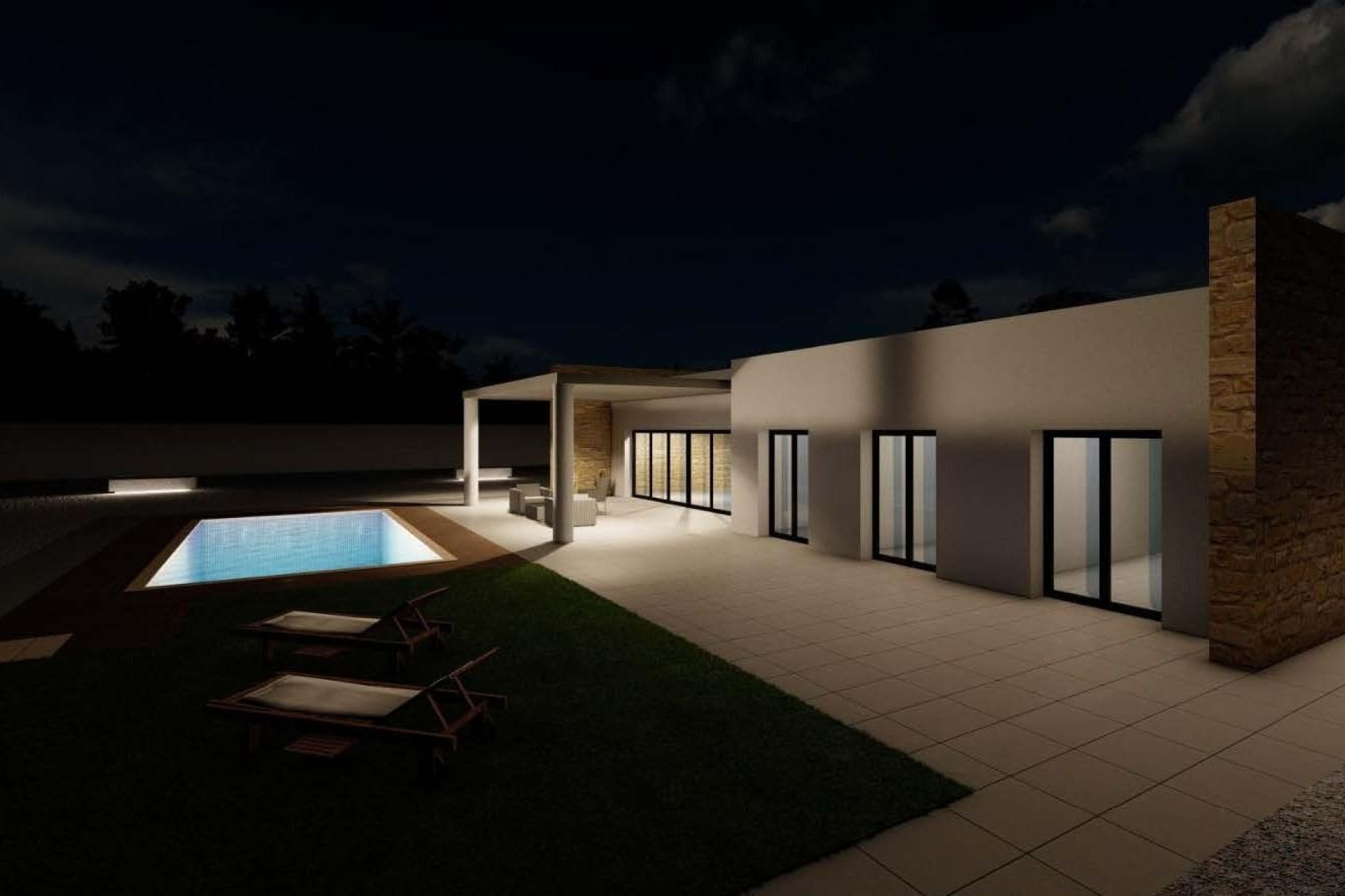 New Build - Detached Villa - Pinoso - Campo