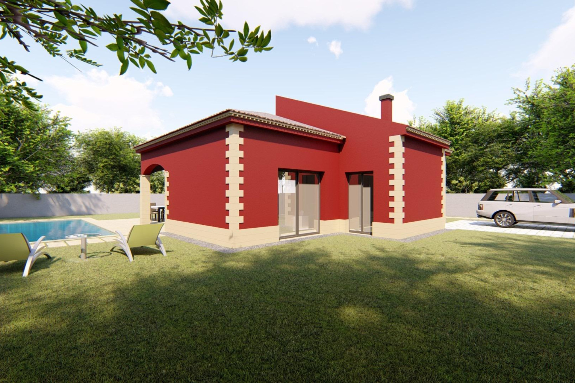 New Build - Detached Villa - Pinoso - Campo