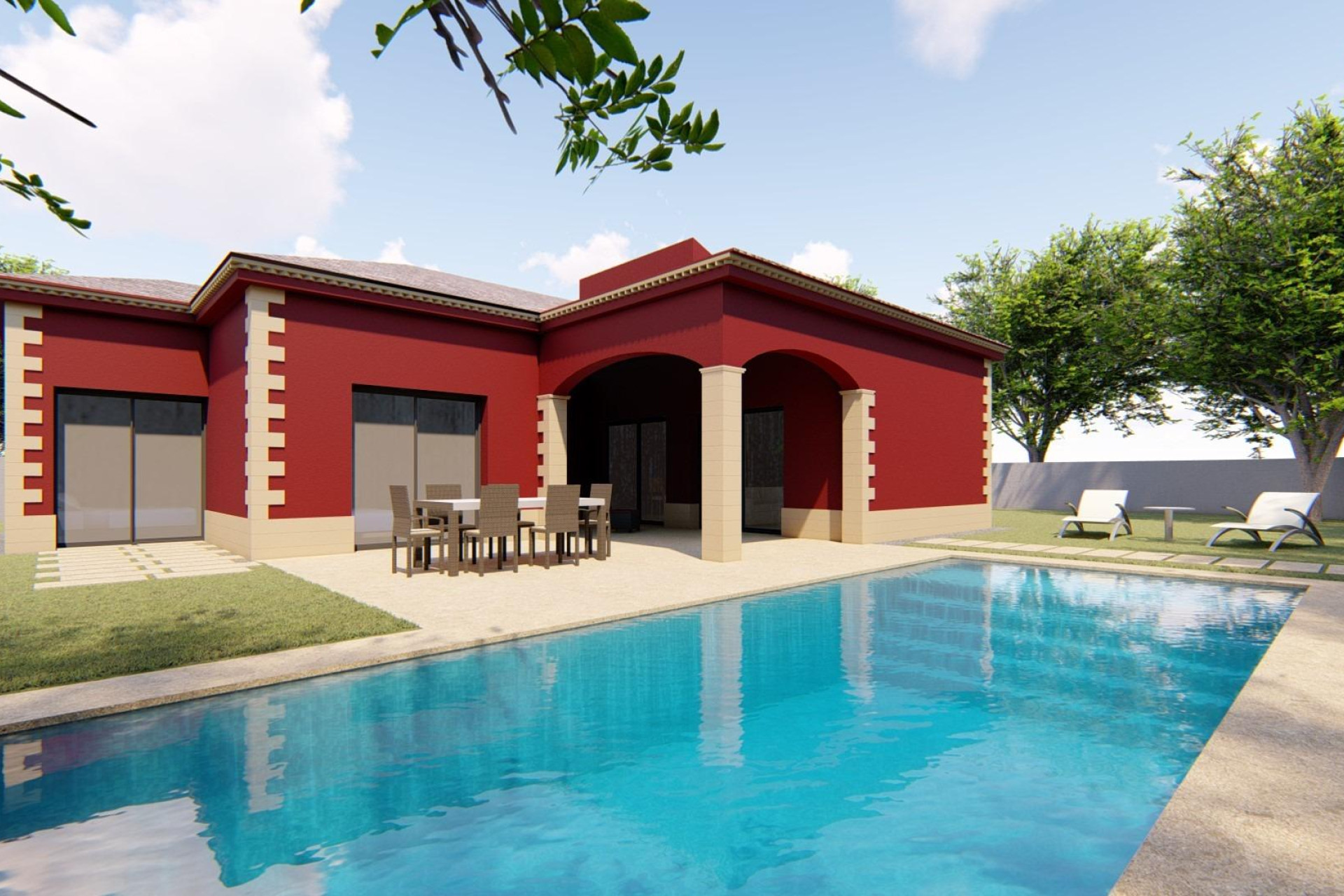 New Build - Detached Villa - Pinoso - Campo