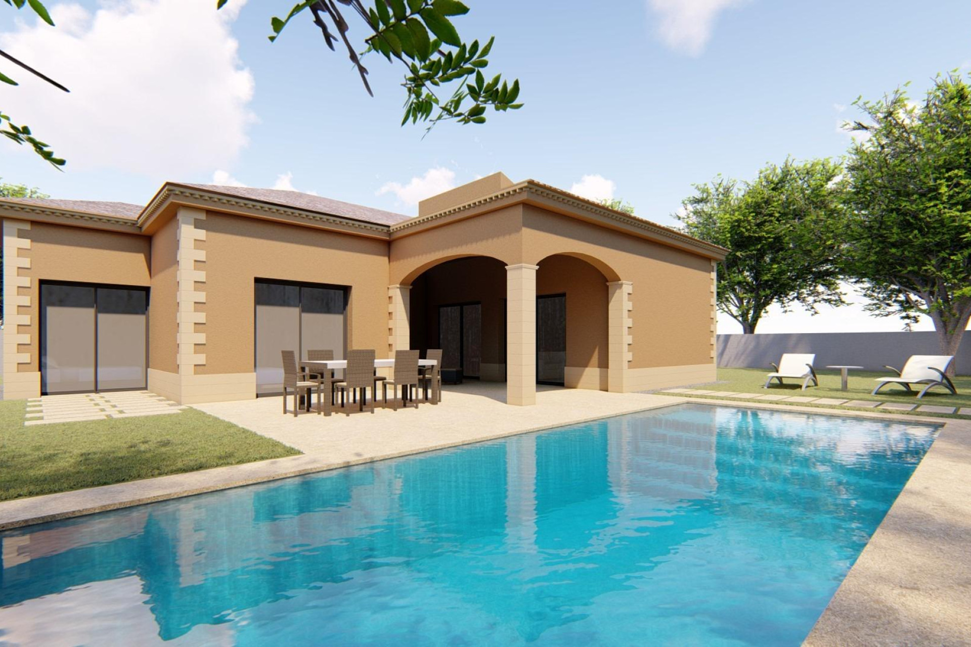 New Build - Detached Villa - Pinoso - Campo