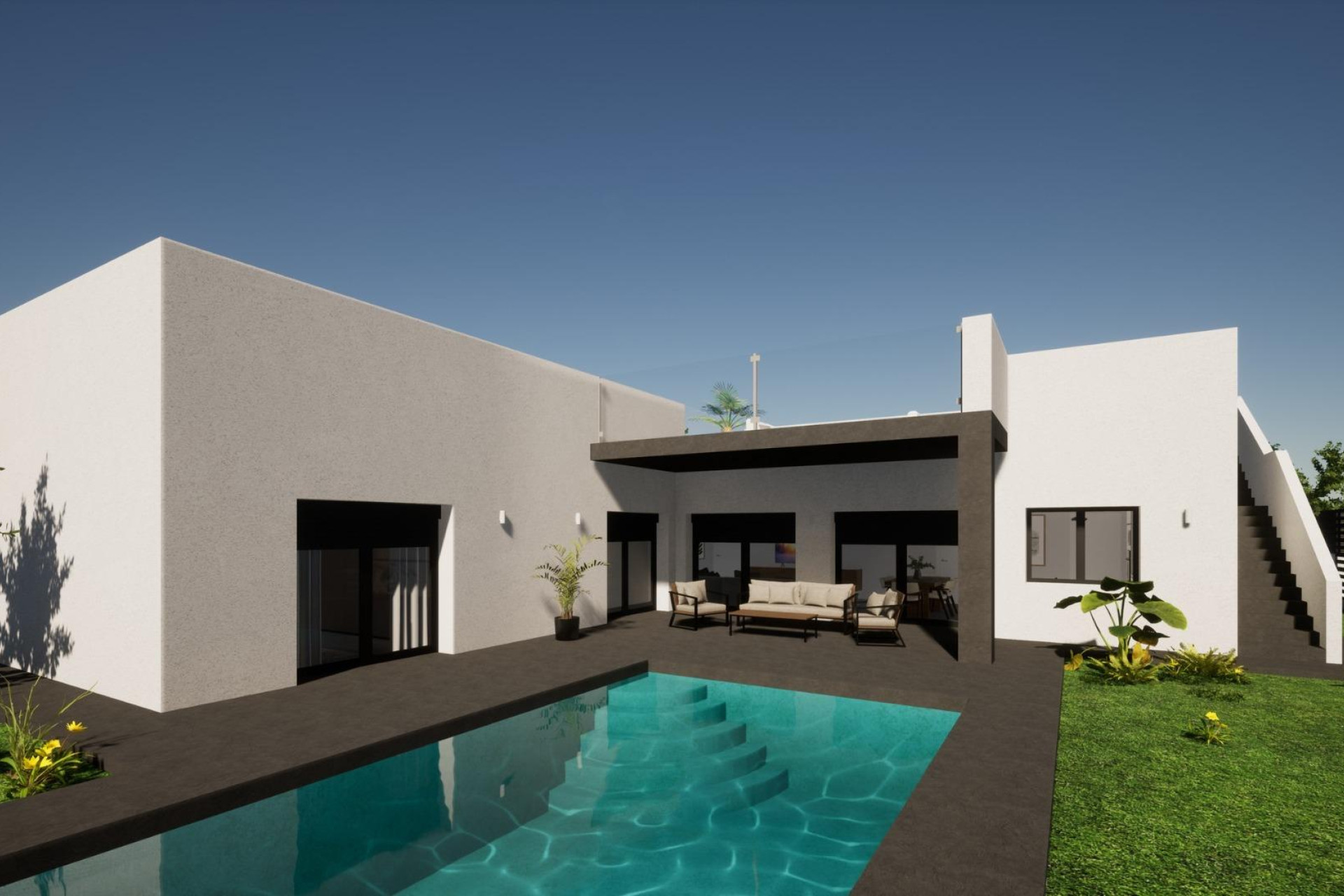 New Build - Detached Villa - Pinoso - Campo