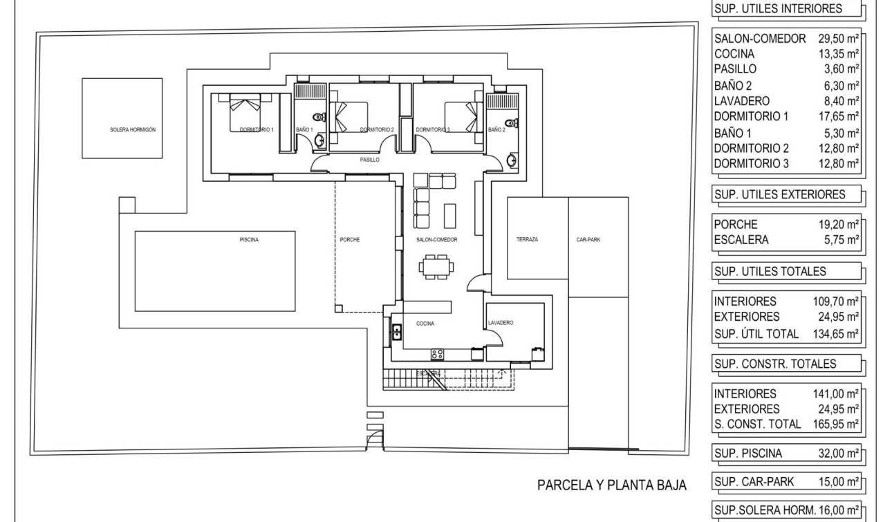 New Build - Detached Villa - Pinoso - Campo