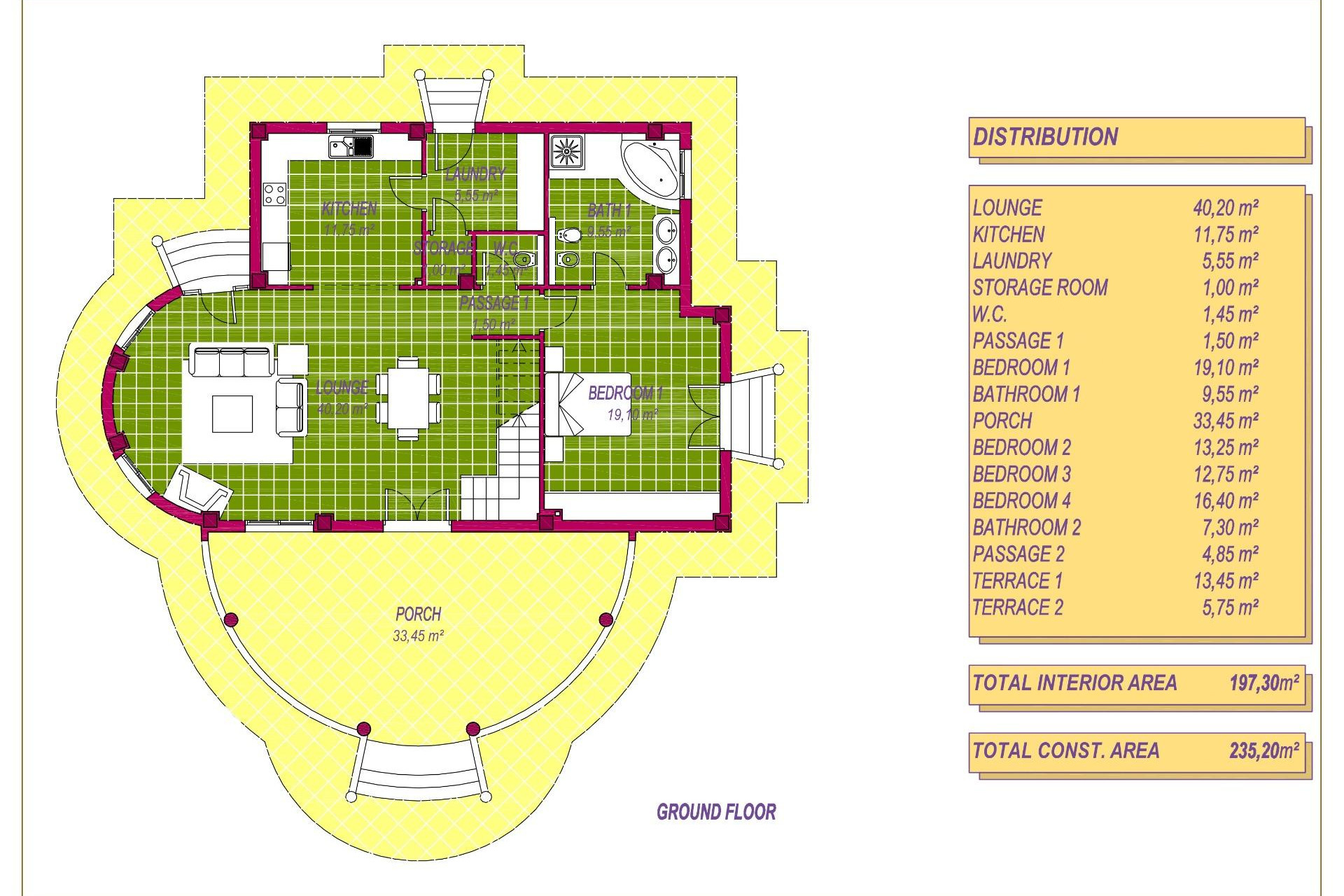 New Build - Detached Villa - Pinoso - Campo