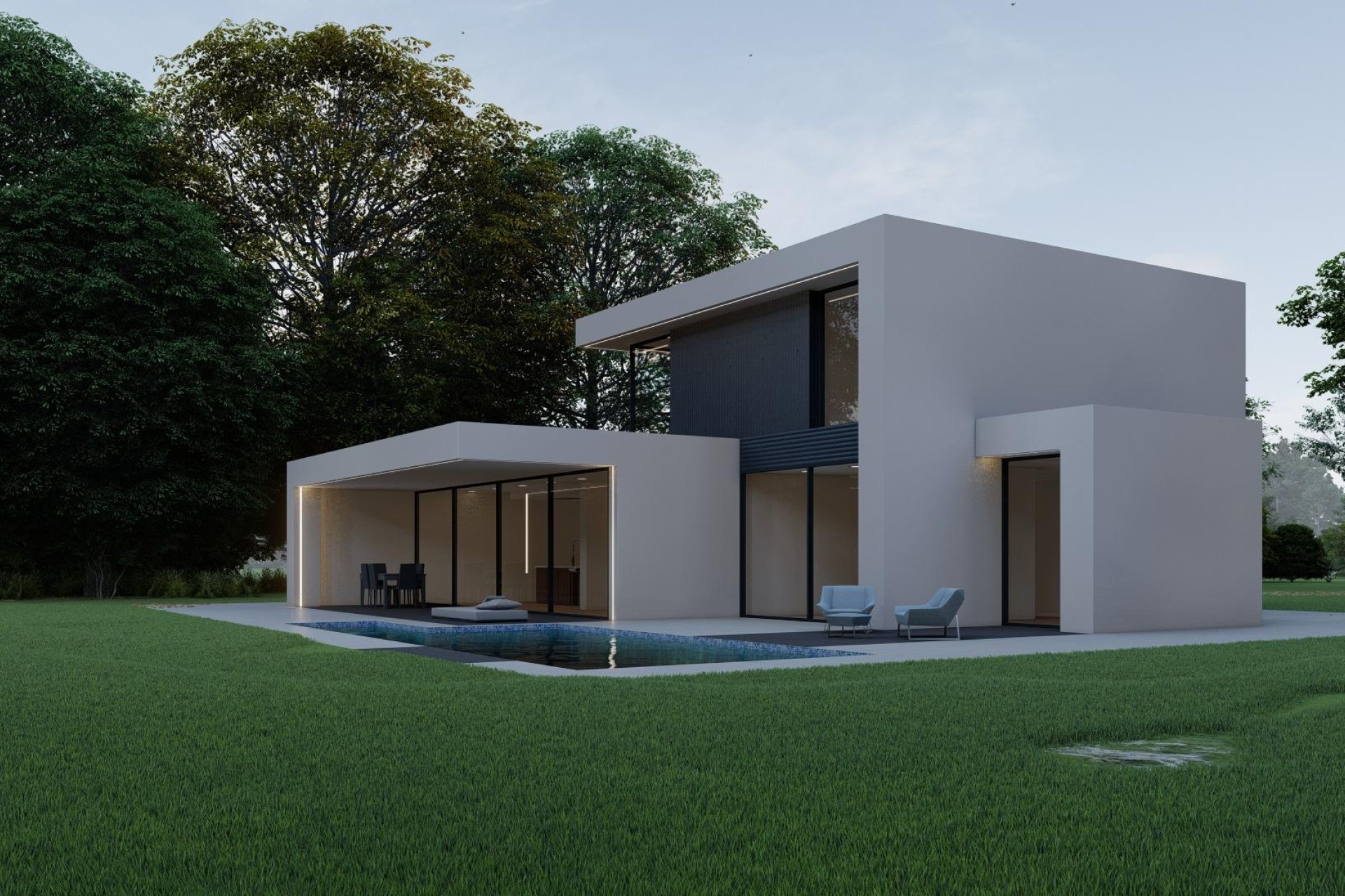 New Build - Detached Villa - Pinoso - Campo