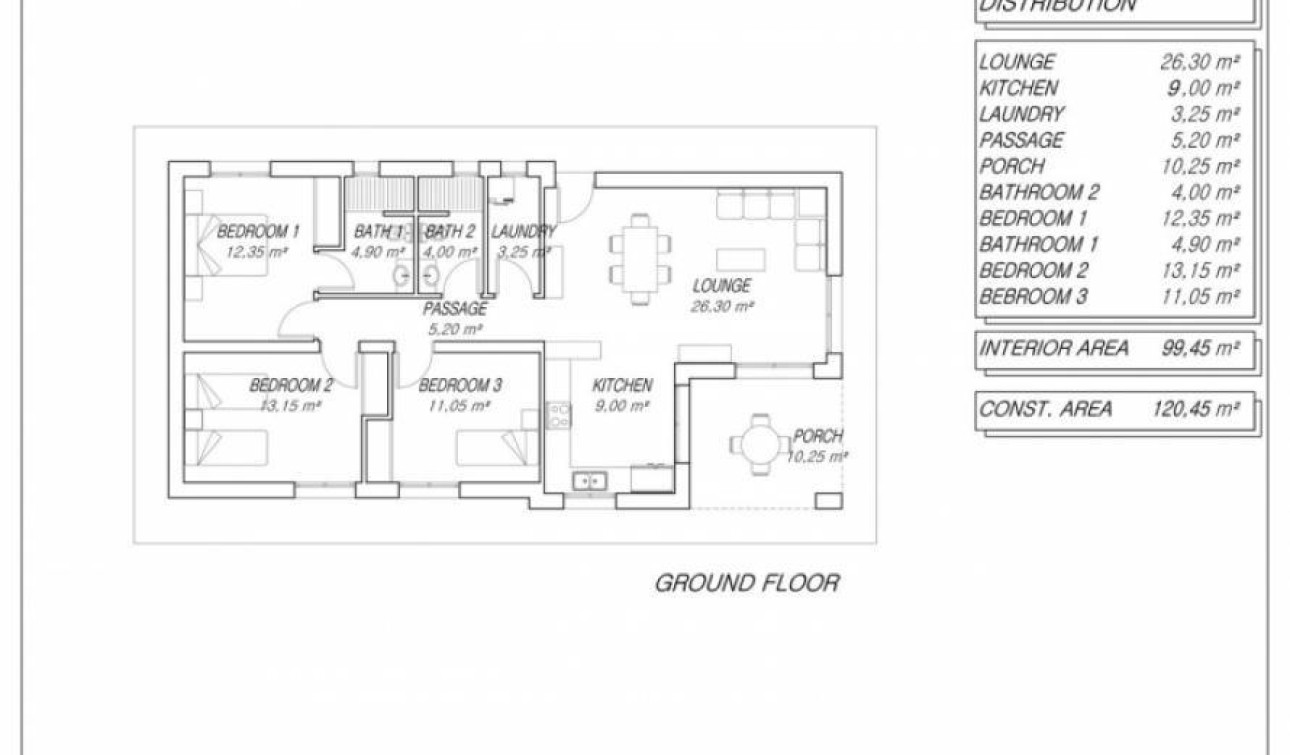 New Build - Detached Villa - Pinoso - Campo