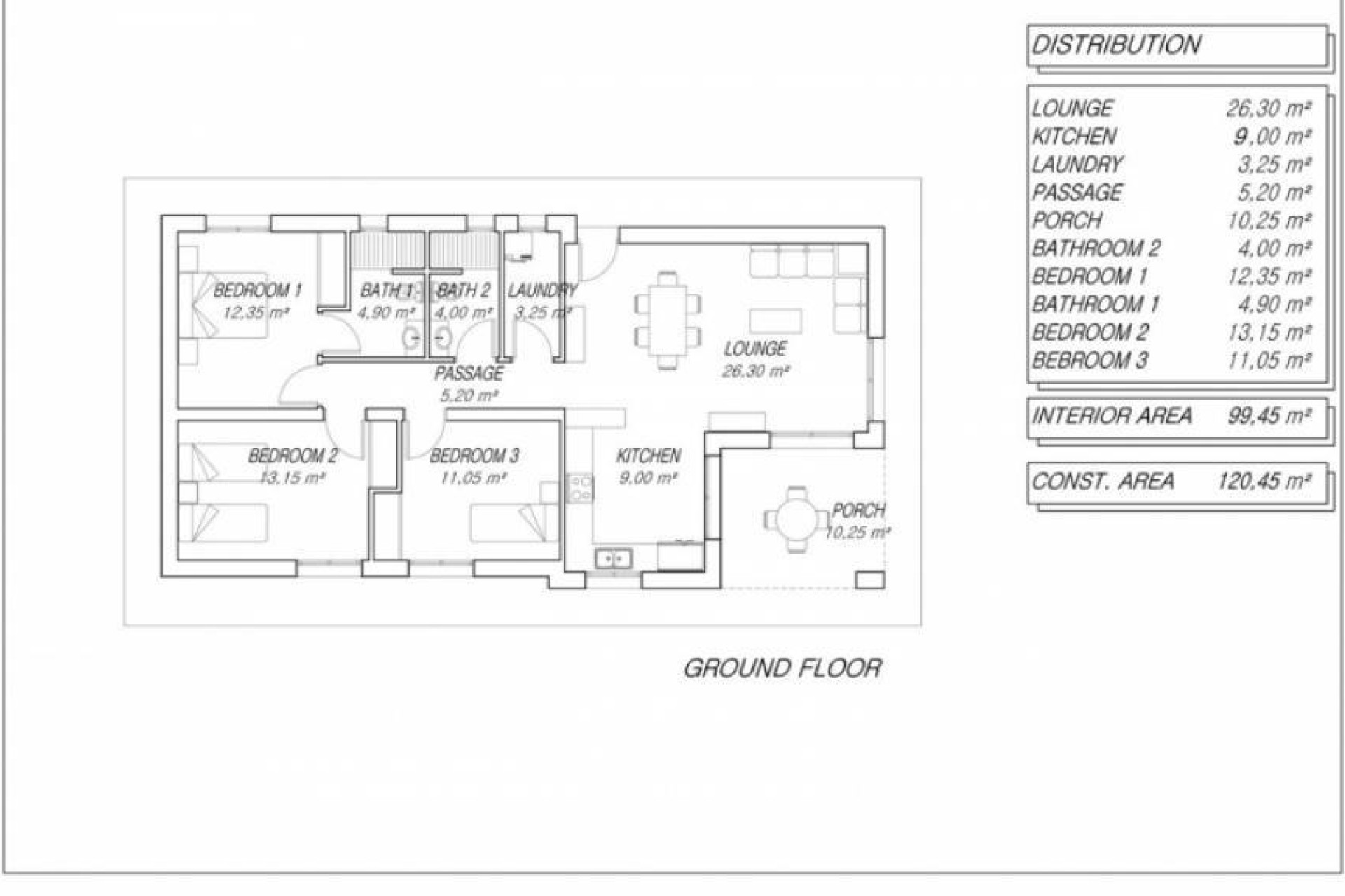 New Build - Detached Villa - Pinoso - Campo