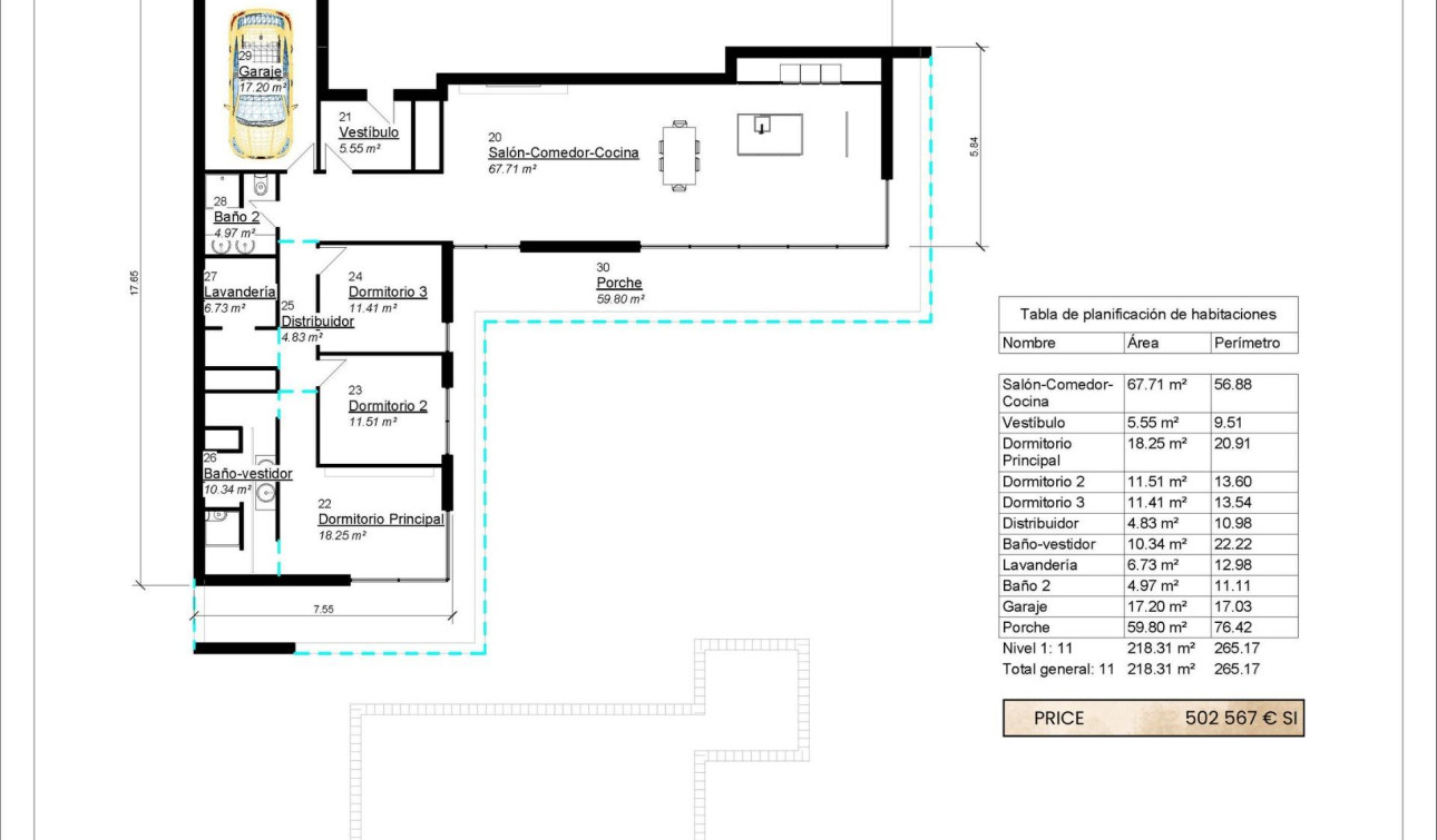 New Build - Detached Villa - Pinoso - Casas Pastor