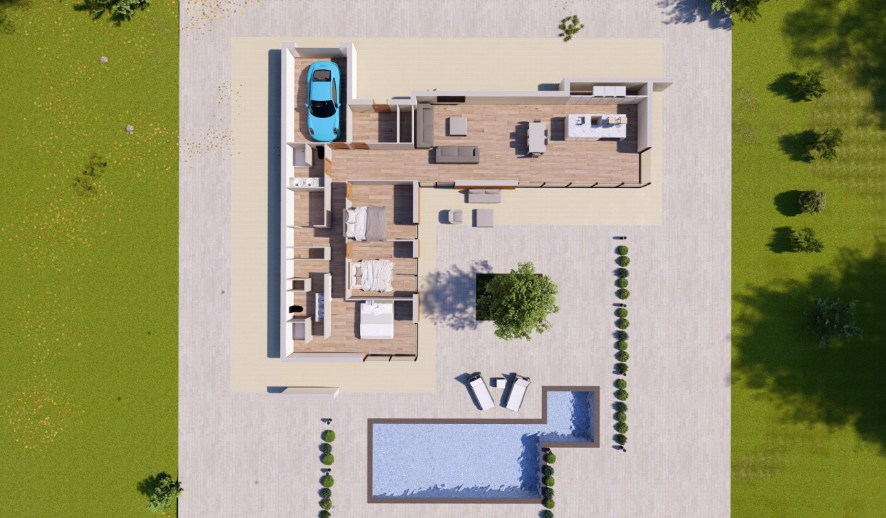 New Build - Detached Villa - Pinoso - Casas Pastor
