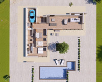 New Build - Detached Villa - Pinoso - Casas Pastor