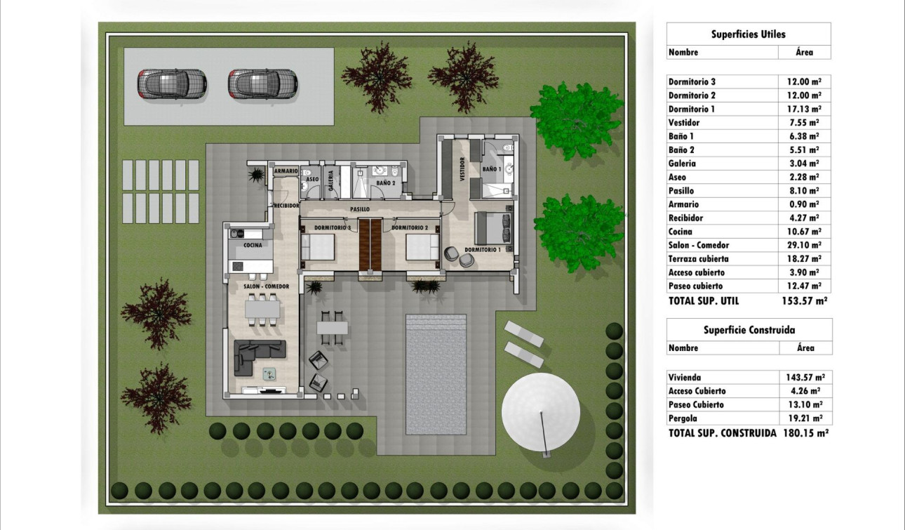 New Build - Detached Villa - Pinoso - Lel