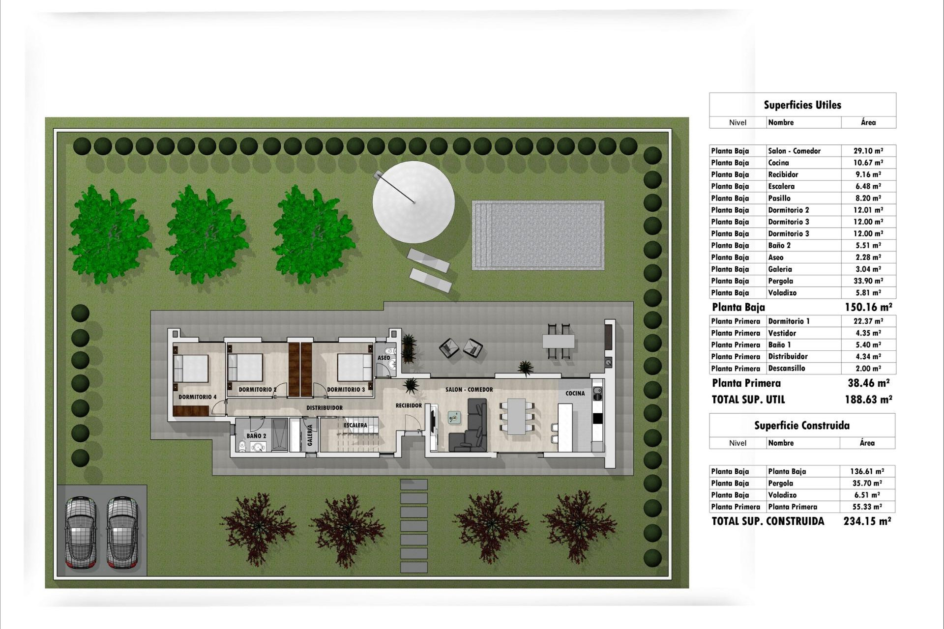 New Build - Detached Villa - Pinoso - Lel