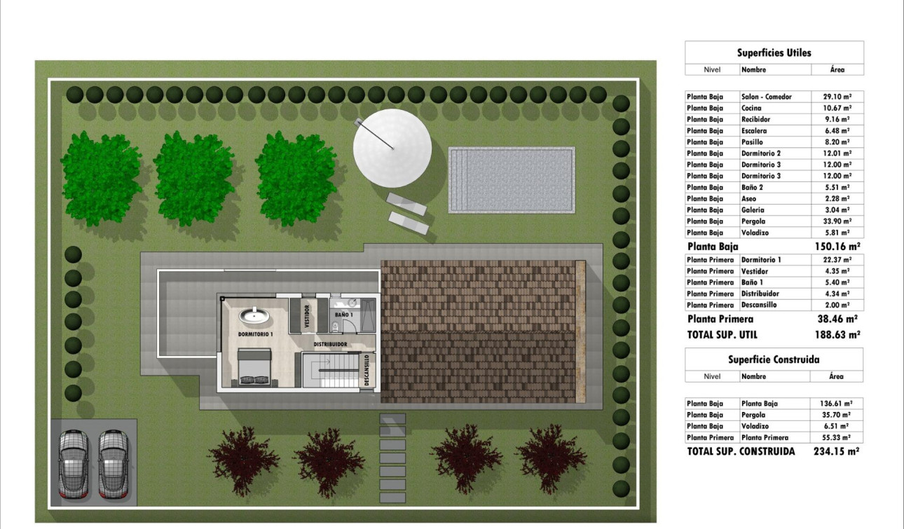 New Build - Detached Villa - Pinoso - Lel