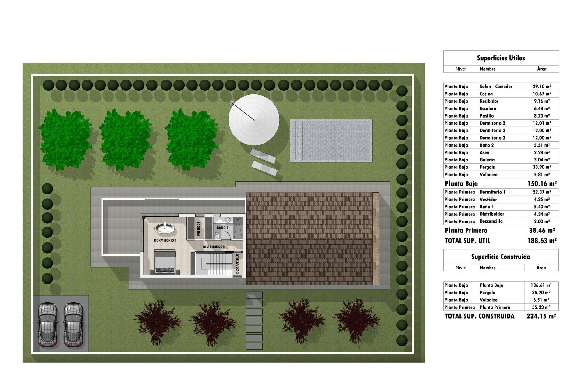 New Build - Detached Villa - Pinoso - Lel