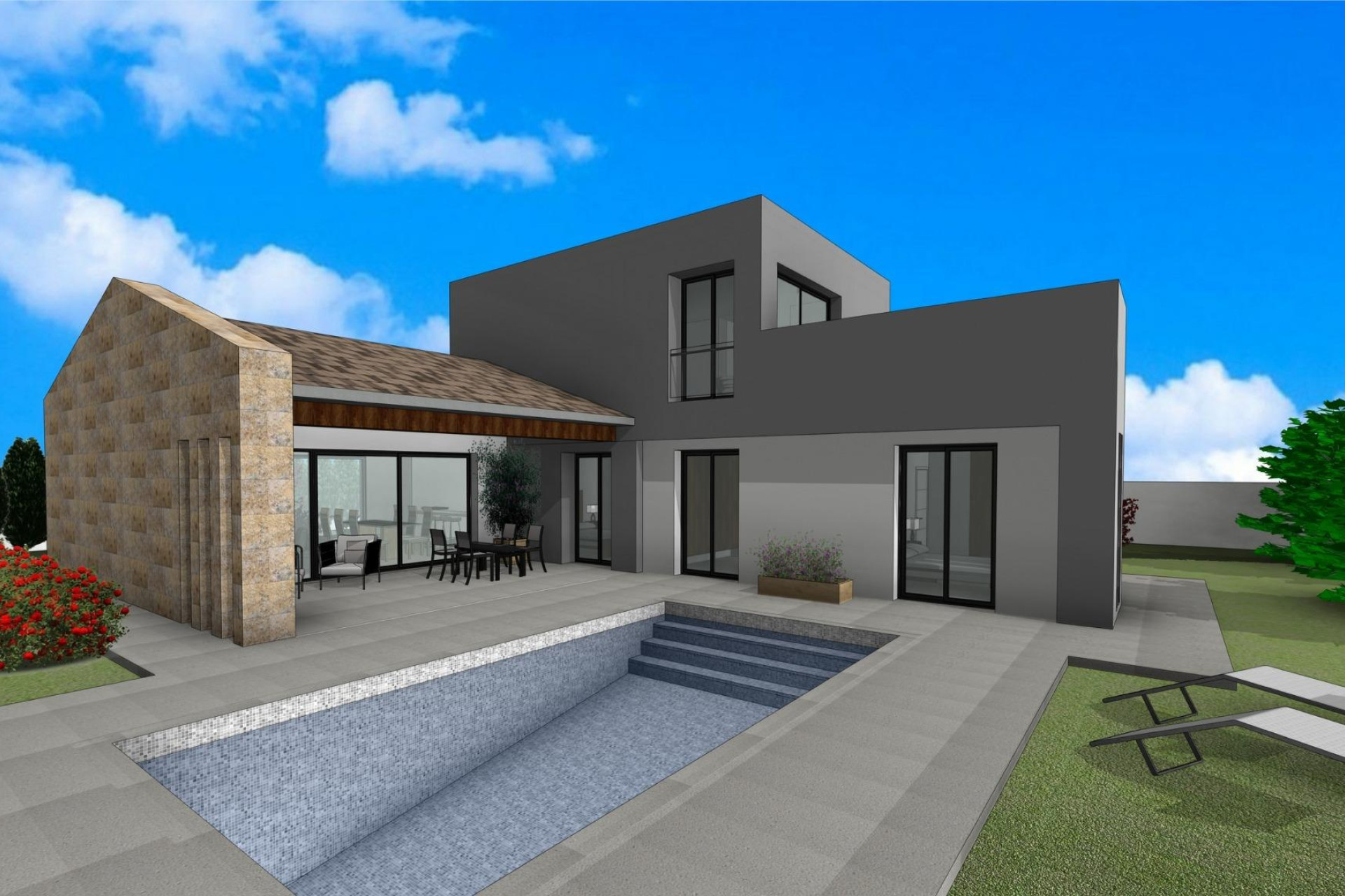 New Build - Detached Villa - Pinoso - Lel