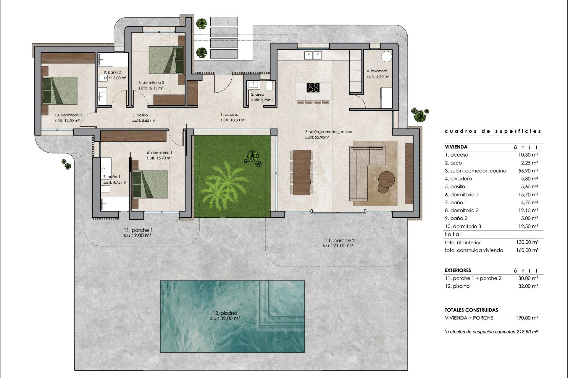New Build - Detached Villa - Pinoso - Lel