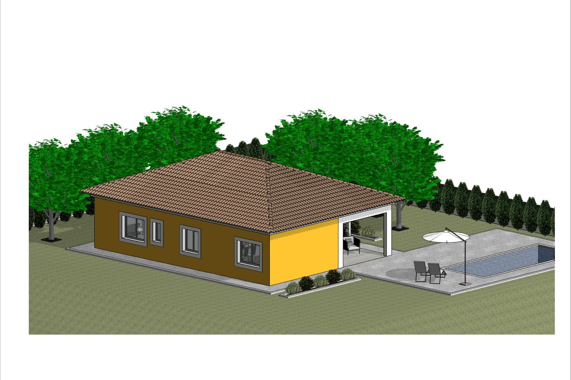 New Build - Detached Villa - Pinoso - Lel