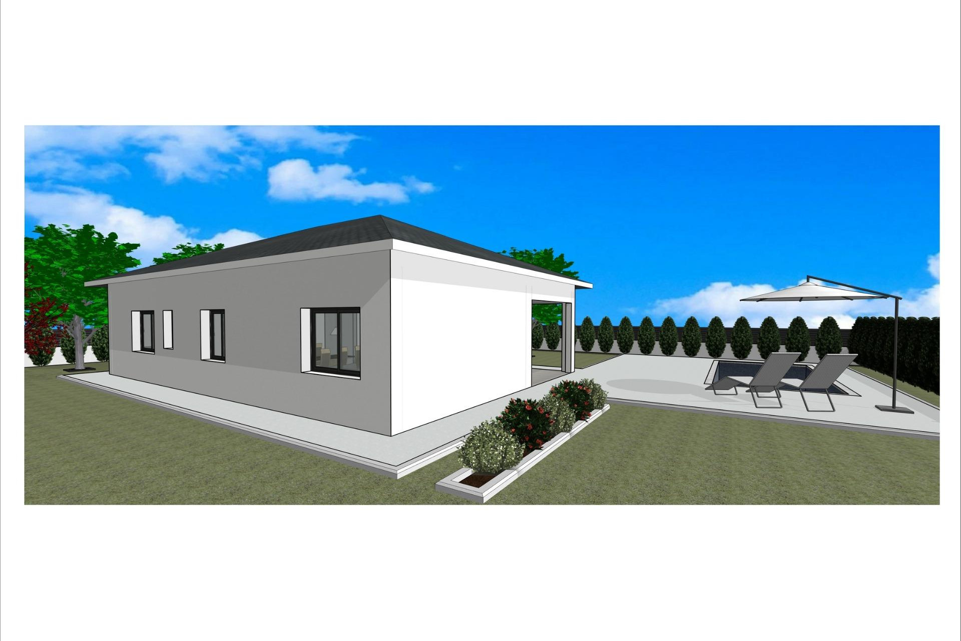 New Build - Detached Villa - Pinoso - Lel