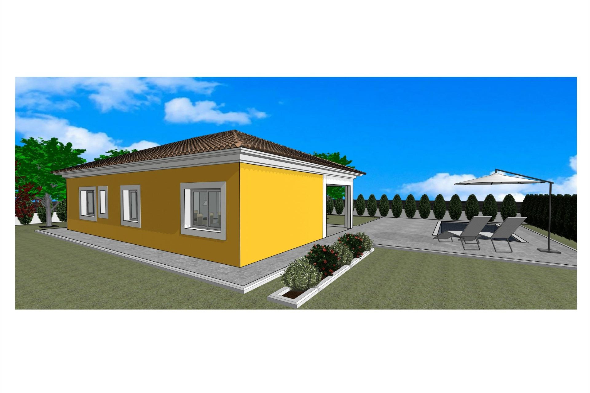 New Build - Detached Villa - Pinoso - Lel