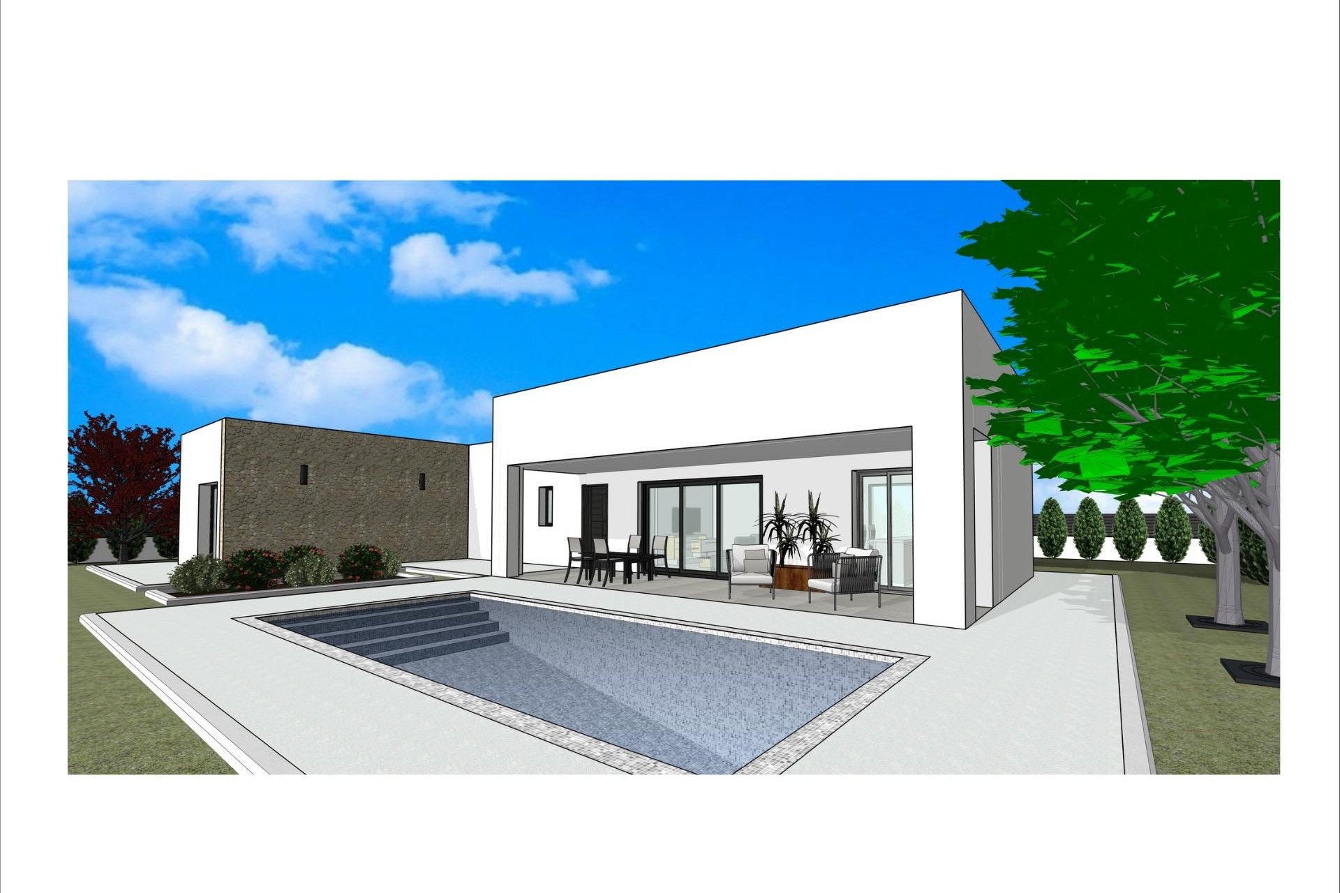 New Build - Detached Villa - Pinoso - Lel