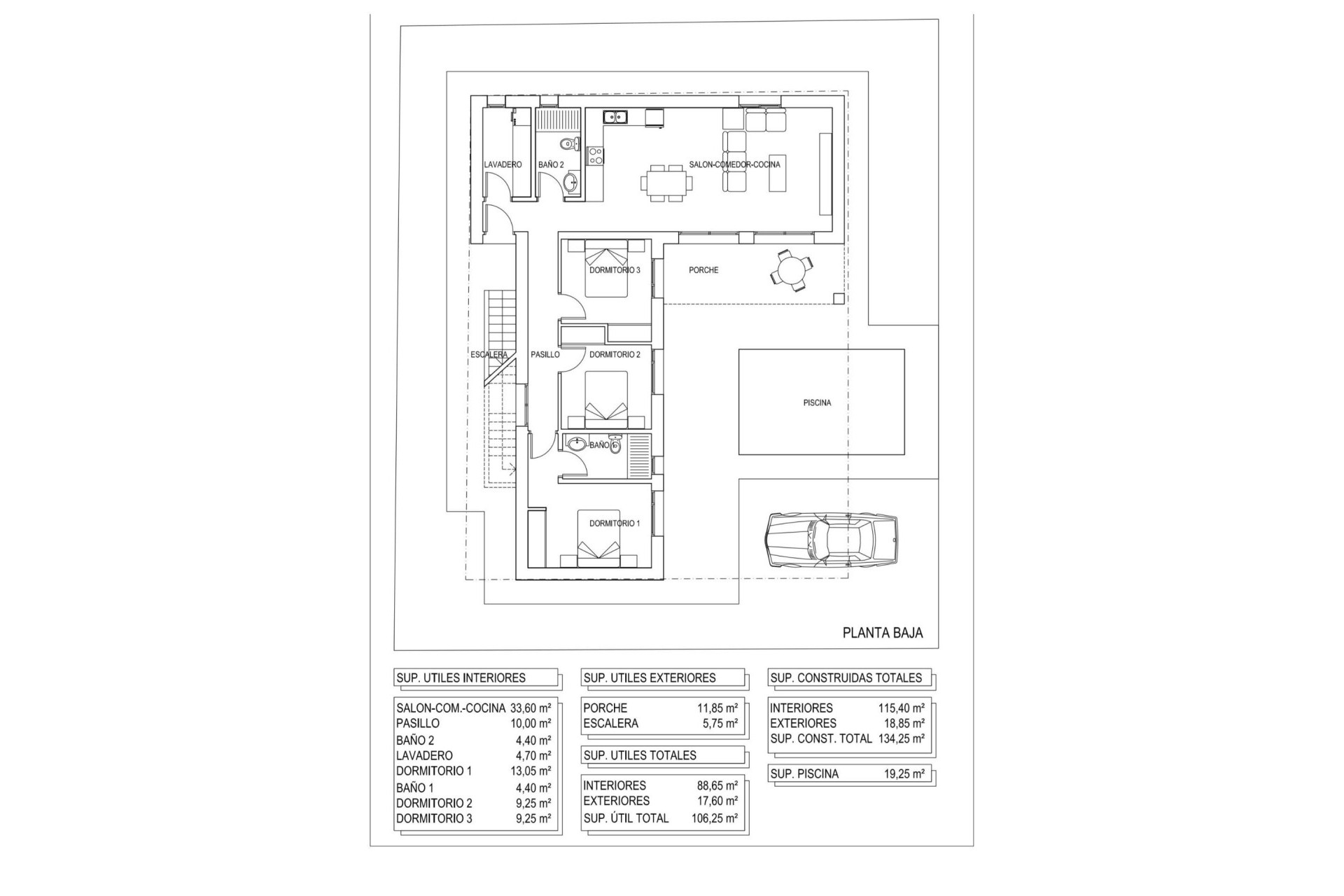 New Build - Detached Villa - Pinoso - Lel