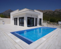 New Build - Detached Villa - Polop - Alberca