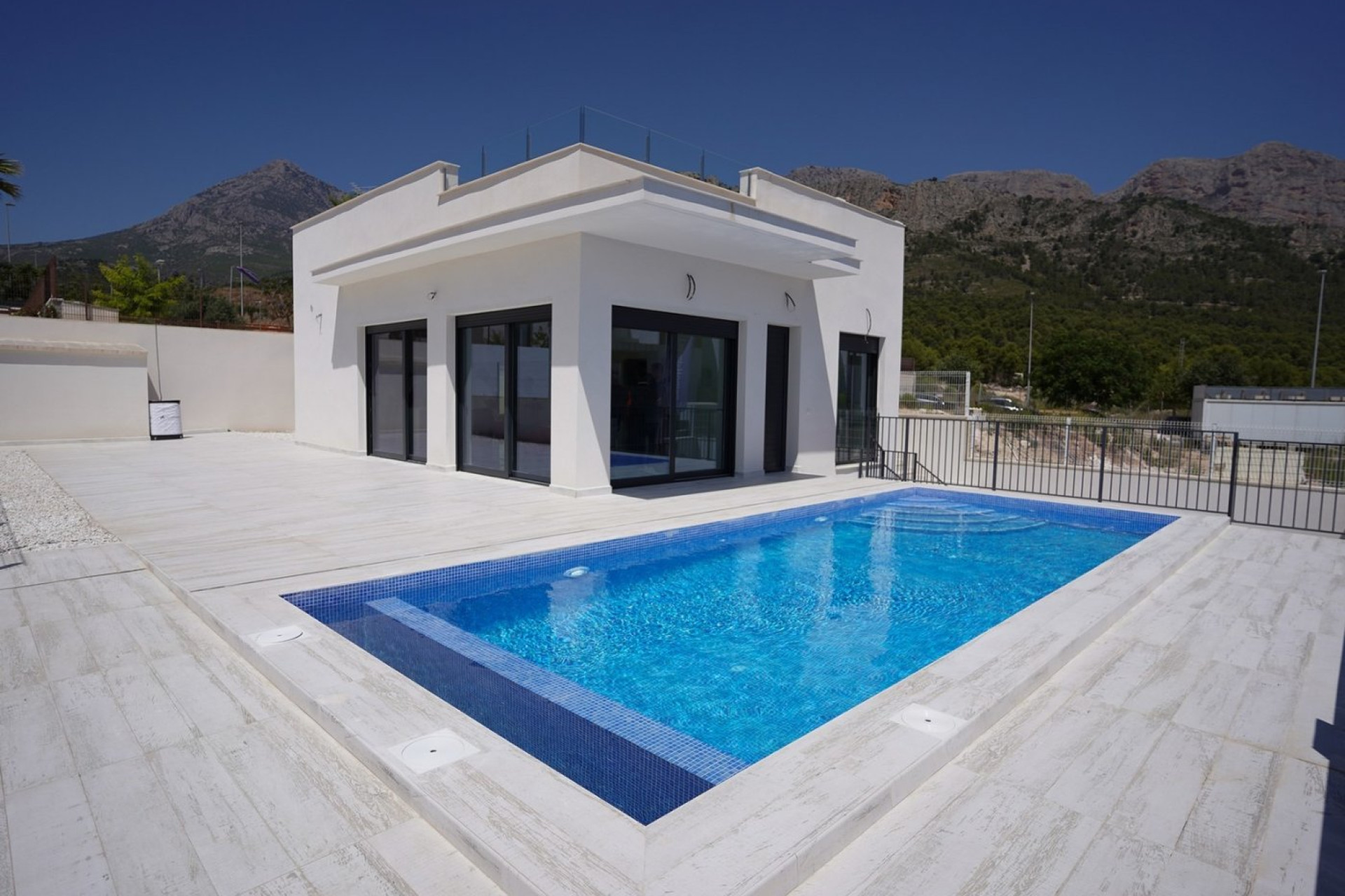 New Build - Detached Villa - Polop - Alberca