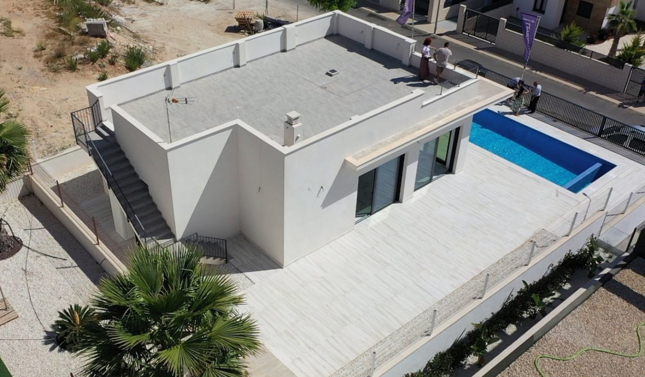 New Build - Detached Villa - Polop - Alberca