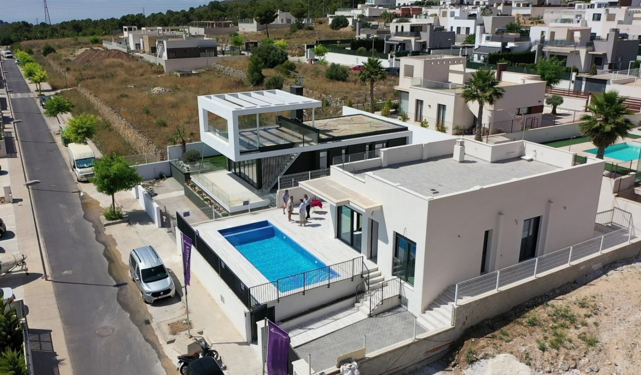 New Build - Detached Villa - Polop - Alberca