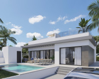 New Build - Detached Villa - Polop - Alberca