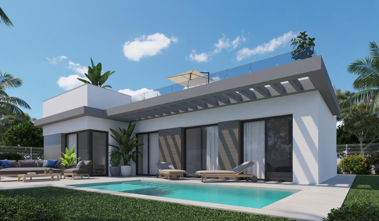 New Build - Detached Villa - Polop - Alberca