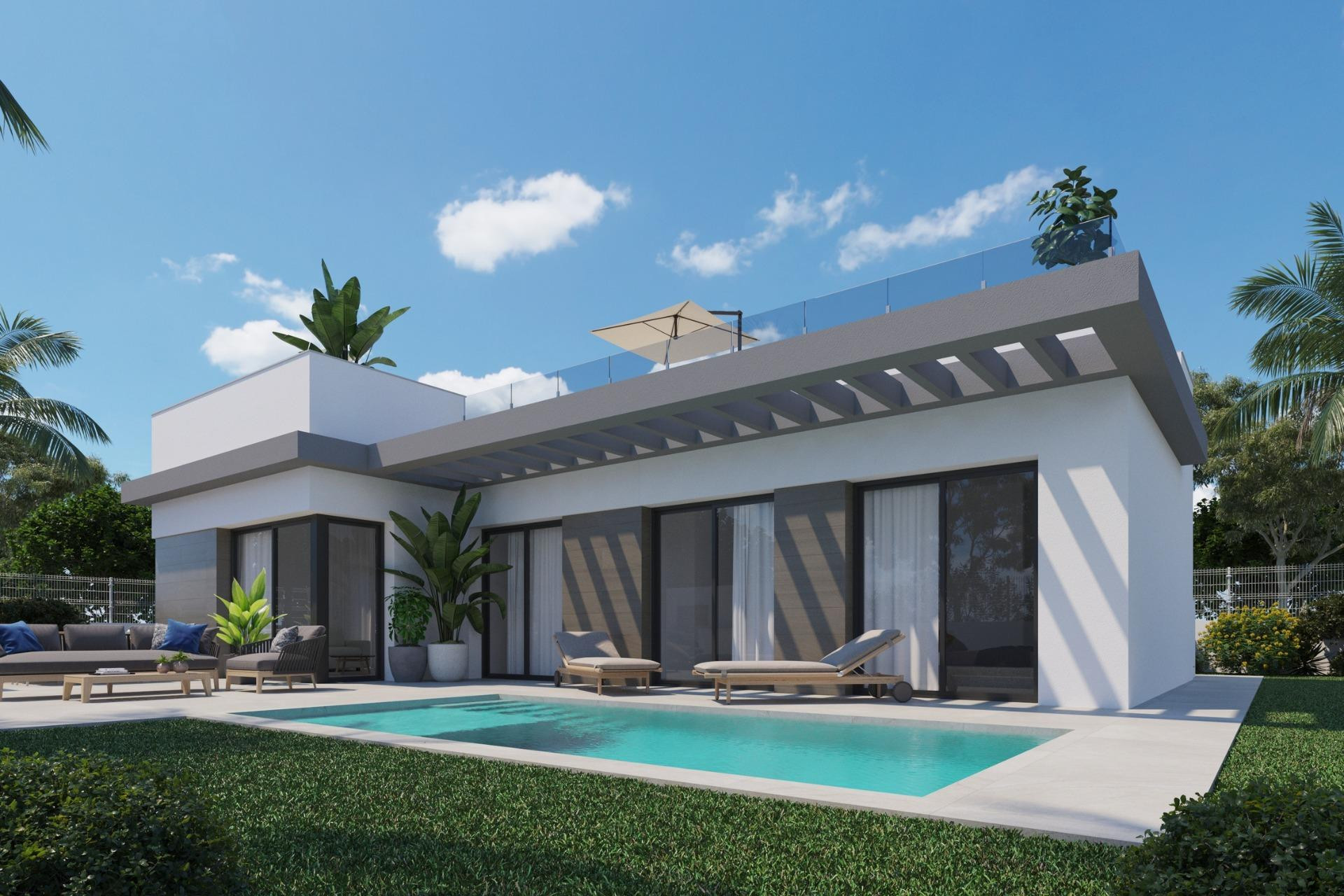 New Build - Detached Villa - Polop - Alberca