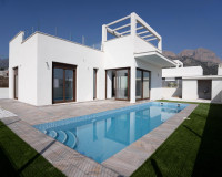 New Build - Detached Villa - Polop - Alberca