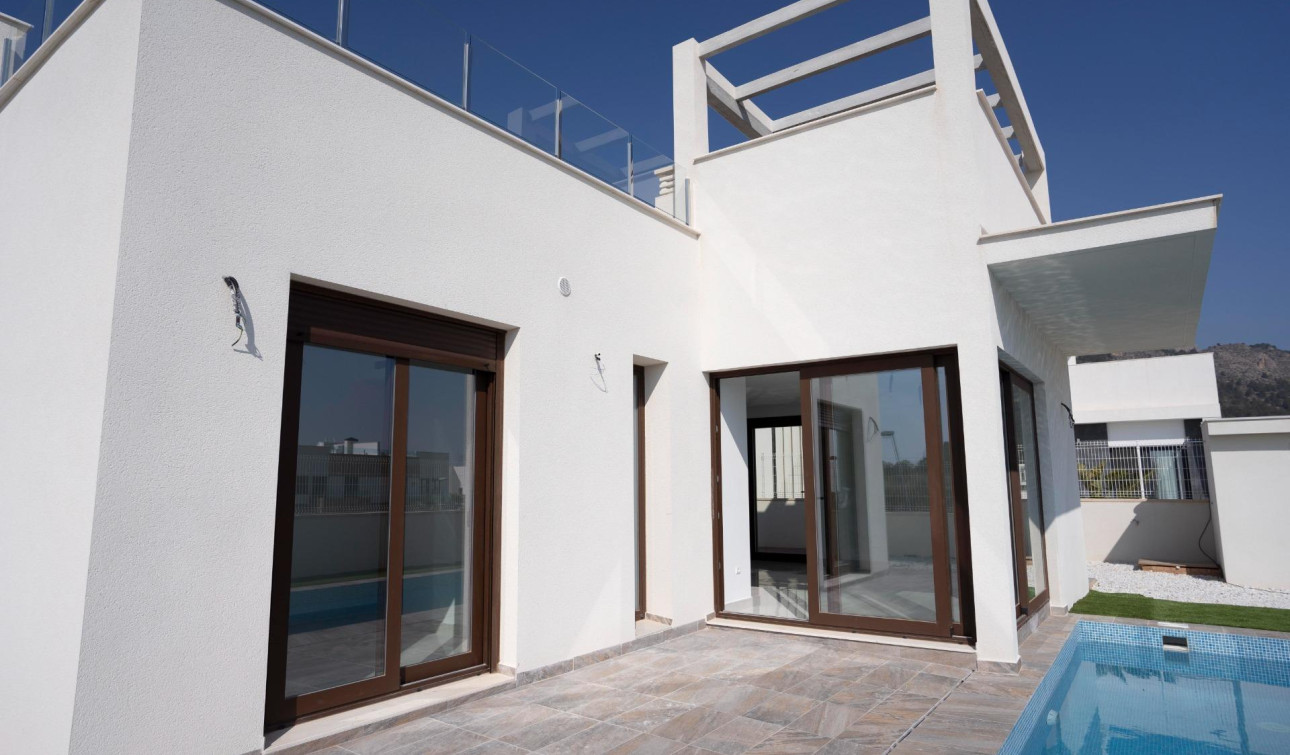 New Build - Detached Villa - Polop - Alberca