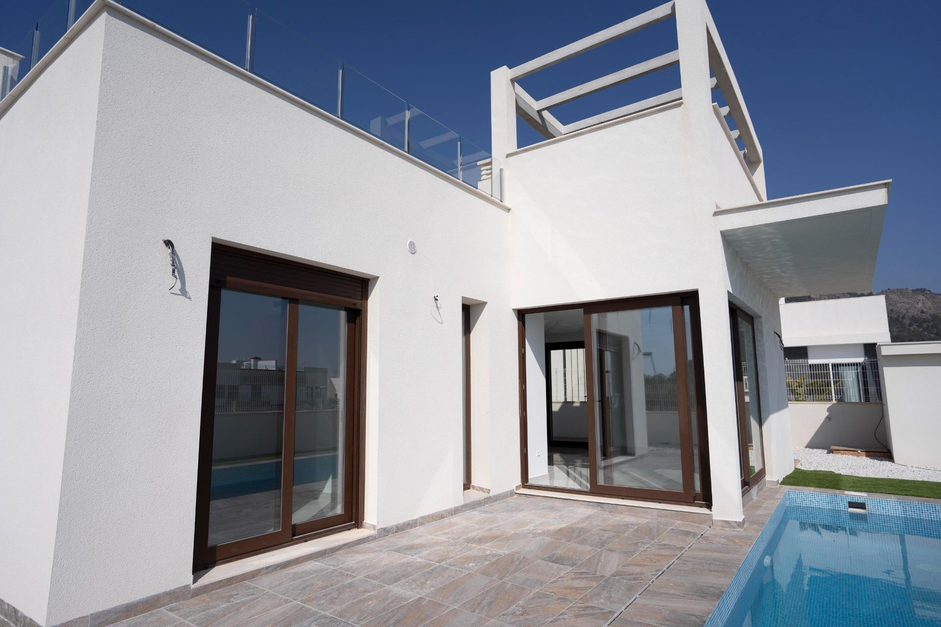 New Build - Detached Villa - Polop - Alberca