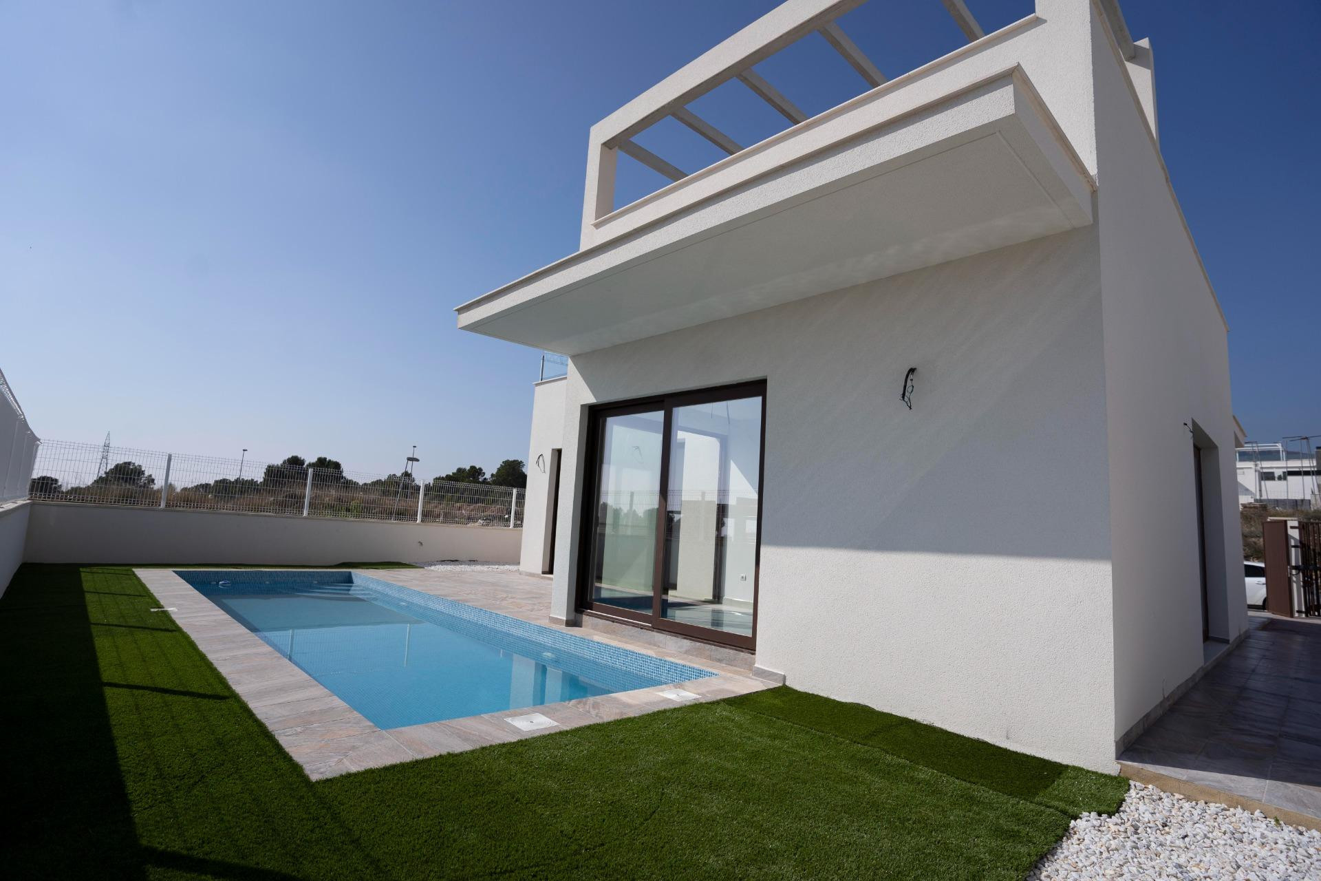 New Build - Detached Villa - Polop - Alberca