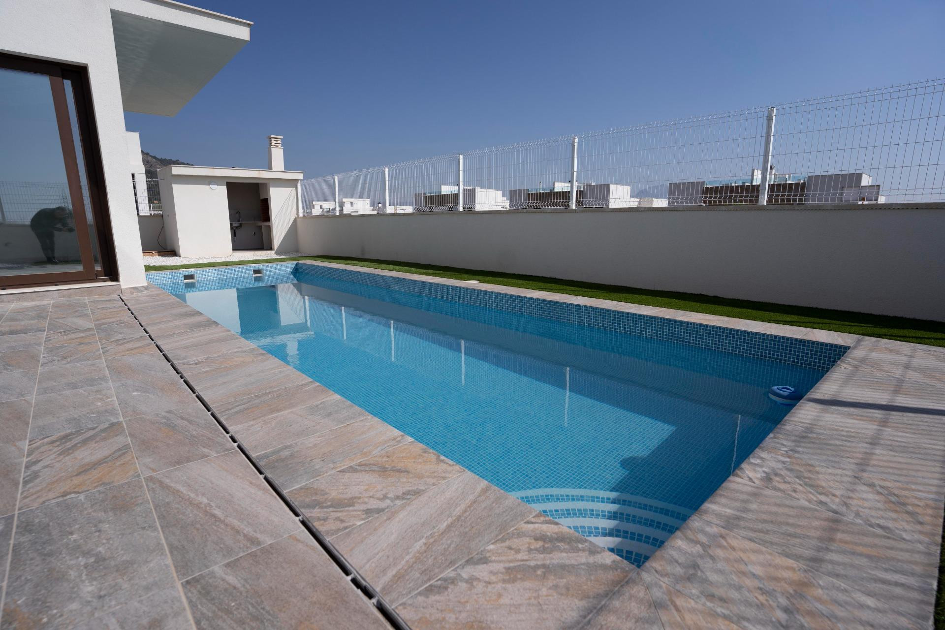 New Build - Detached Villa - Polop - Alberca