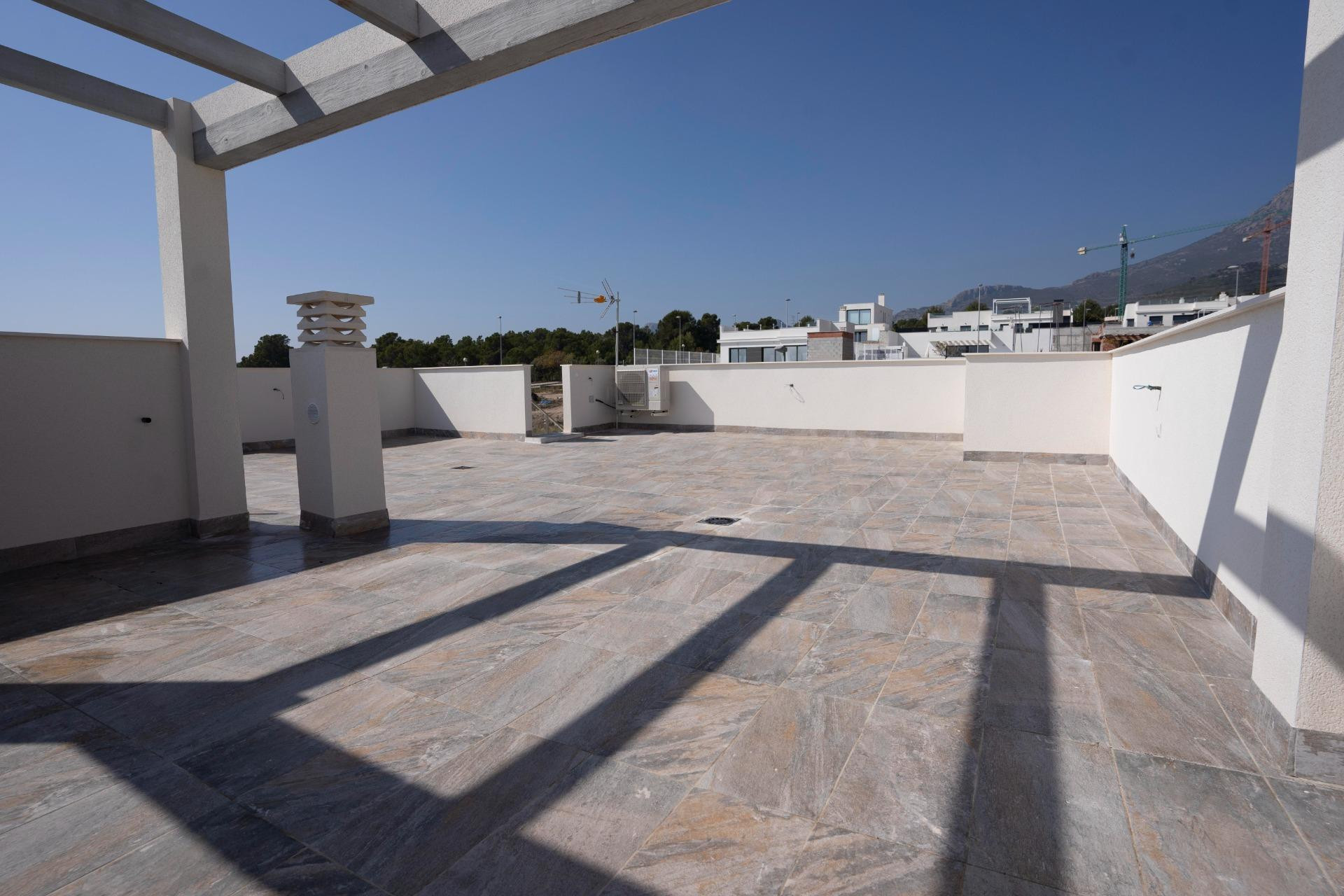 New Build - Detached Villa - Polop - Alberca