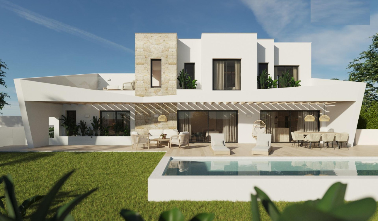 New Build - Detached Villa - Polop - Alberca