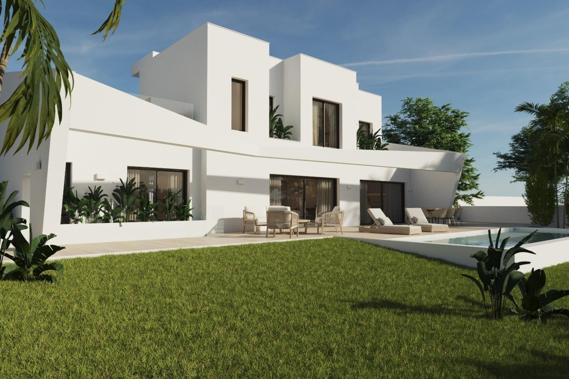 New Build - Detached Villa - Polop - Alberca