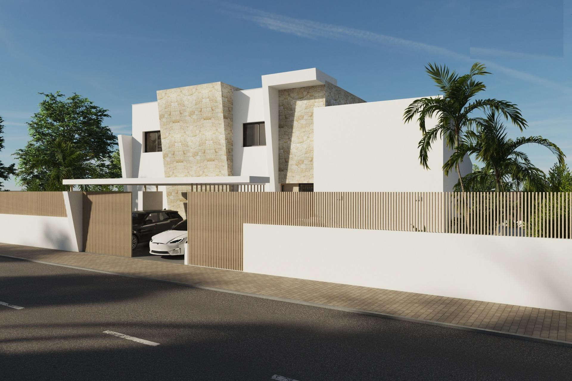 New Build - Detached Villa - Polop - Alberca