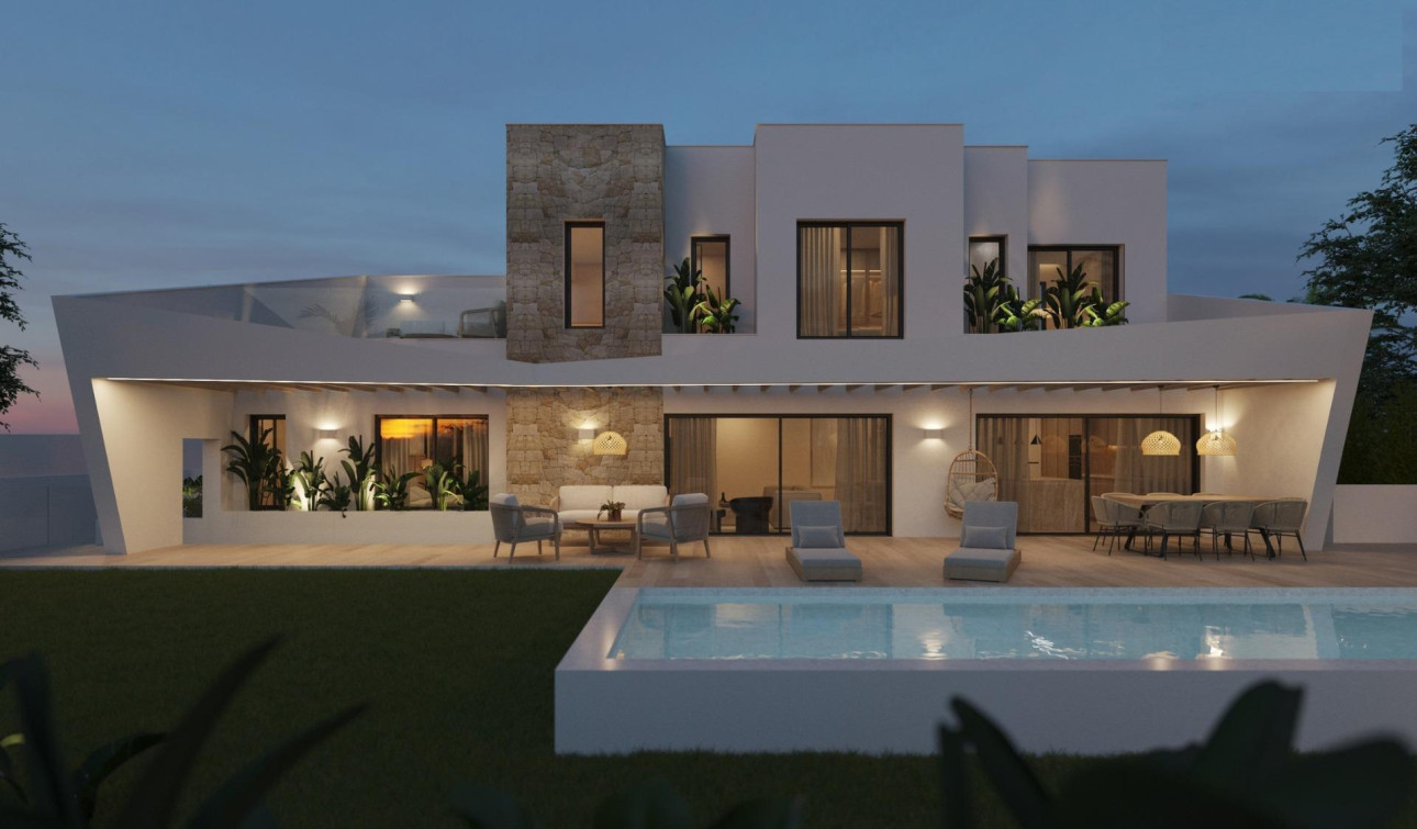 New Build - Detached Villa - Polop - Alberca