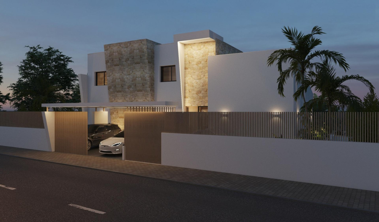 New Build - Detached Villa - Polop - Alberca