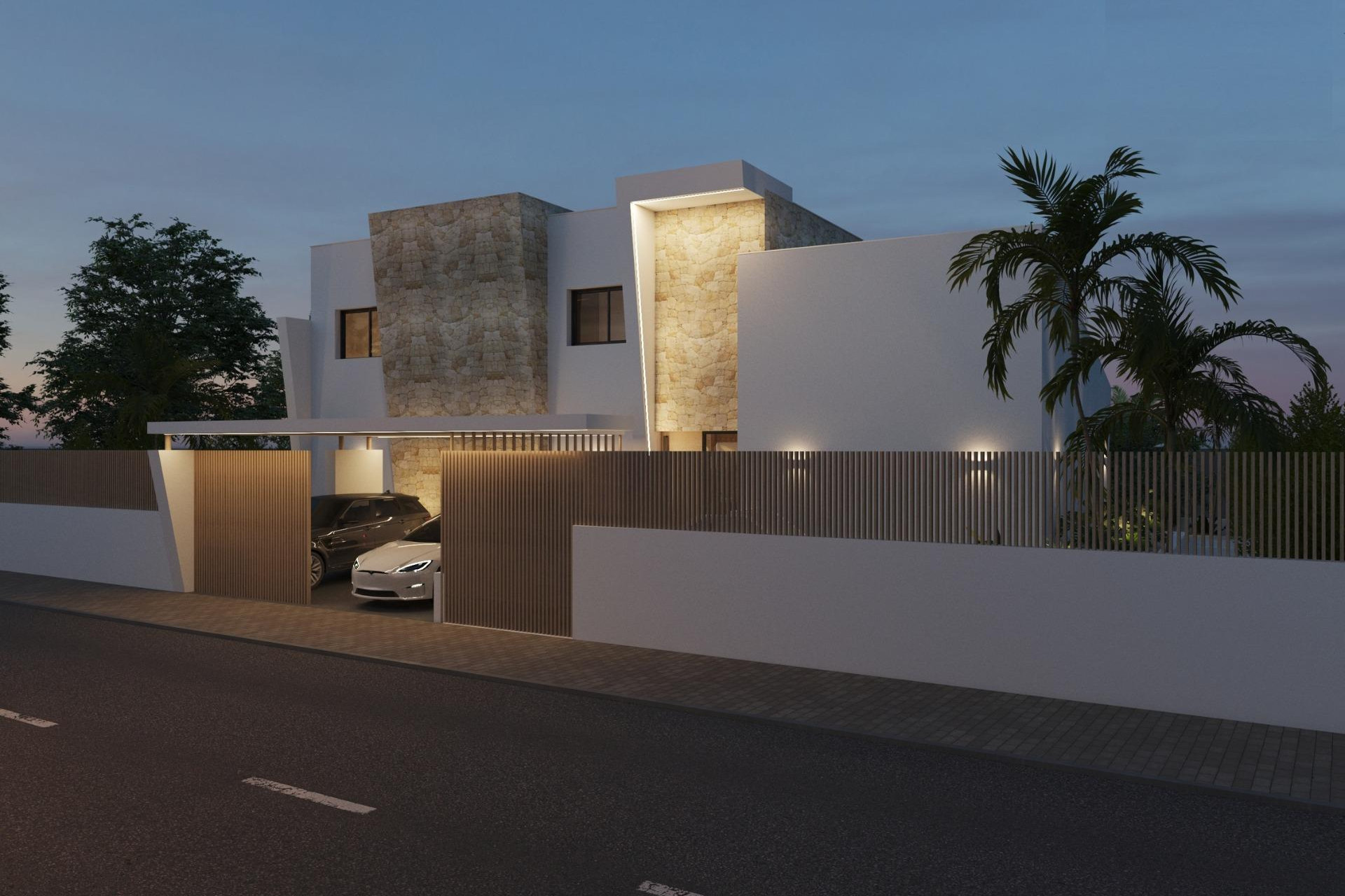 New Build - Detached Villa - Polop - Alberca