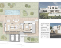 New Build - Detached Villa - Polop - Alberca