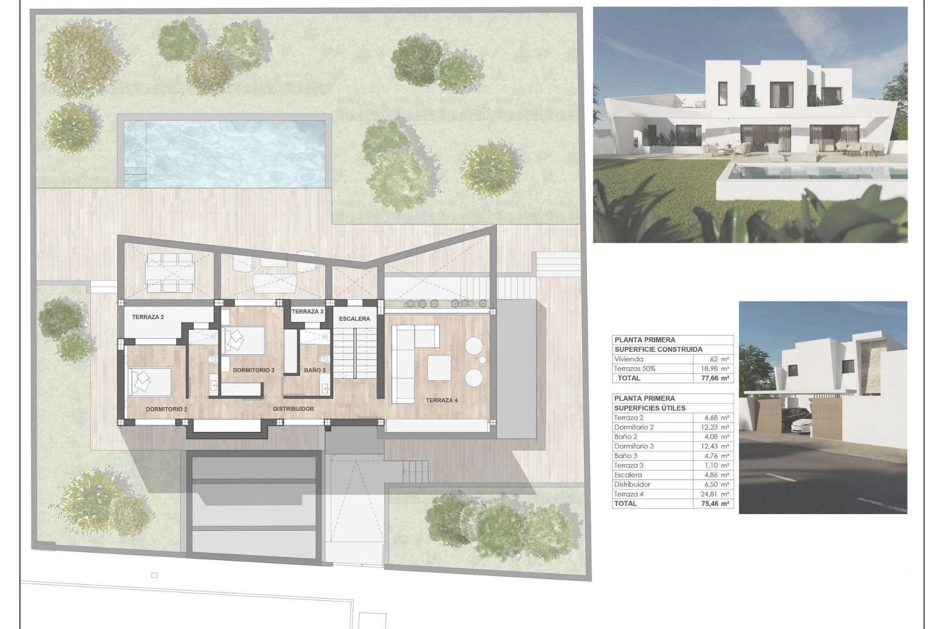 New Build - Detached Villa - Polop - Alberca