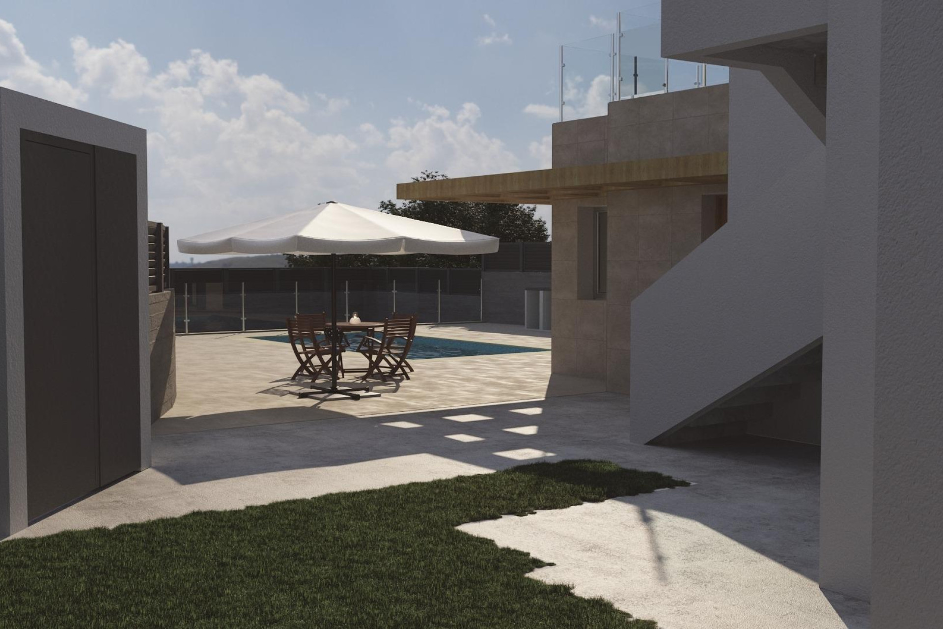 New Build - Detached Villa - Polop - Alberca