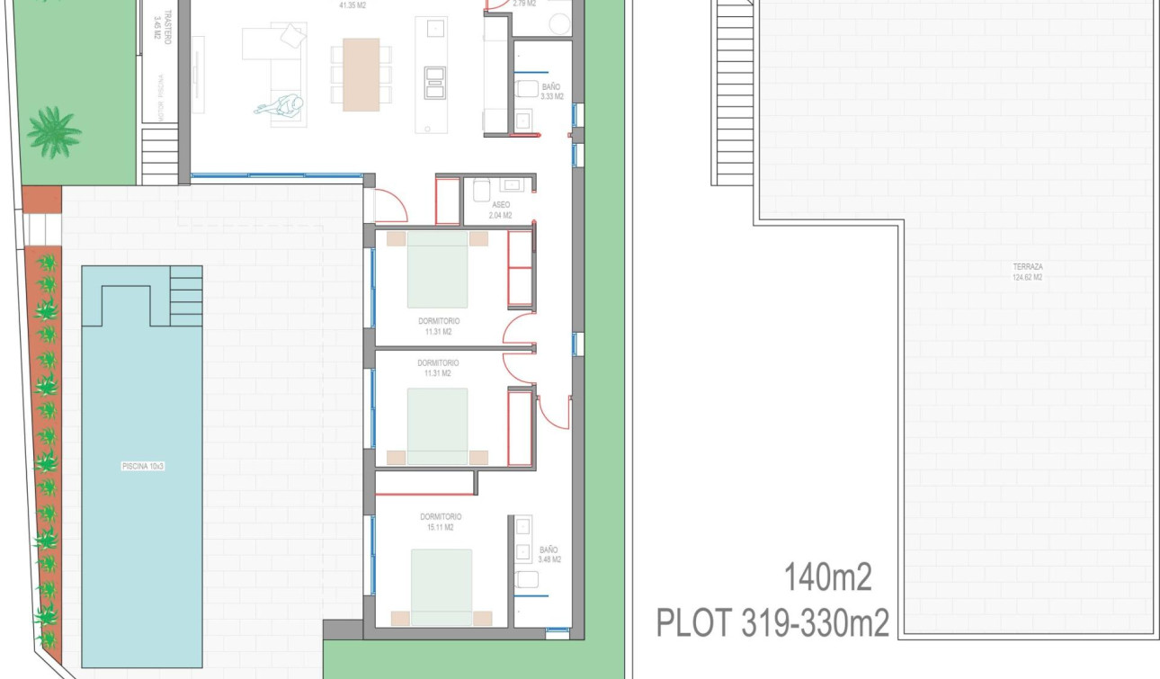 New Build - Detached Villa - San Javier - Parque del doce