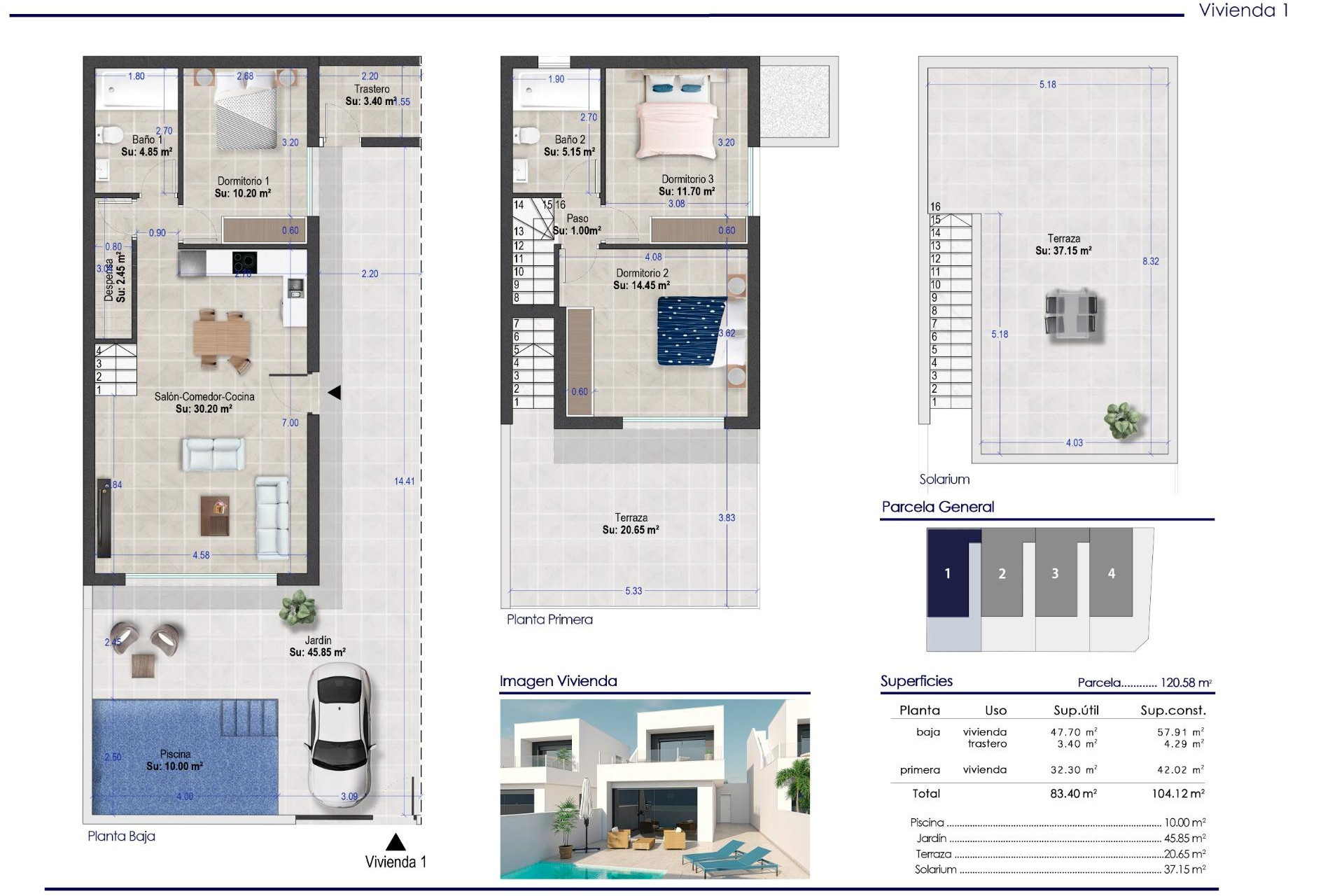 New Build - Detached Villa - San Pedro del Pinatar - Pueblo