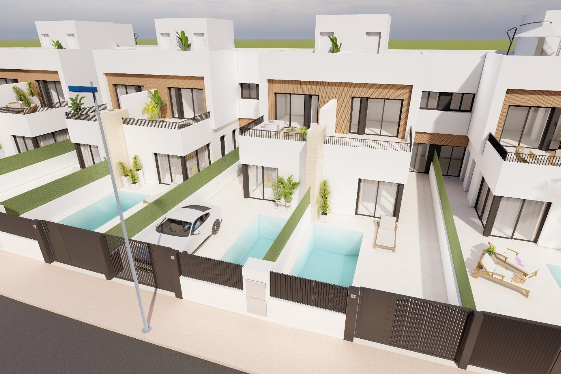 New Build - Detached Villa - Santiago de la Ribera - Santiago De La Ribera