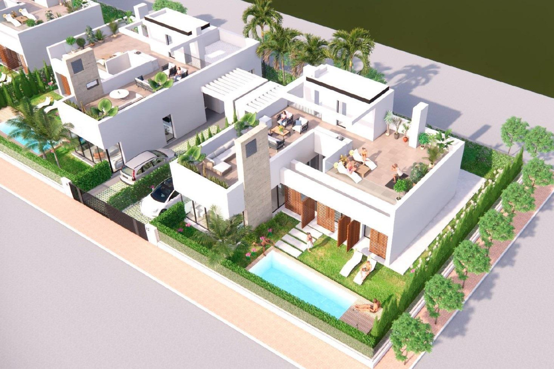 New Build - Detached Villa - Torre Pacheco - Santa Rosalia Lake And Life Resort